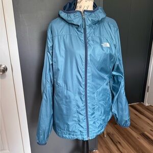 The North Face Blue Ski Jacket with Waterproof Shell
